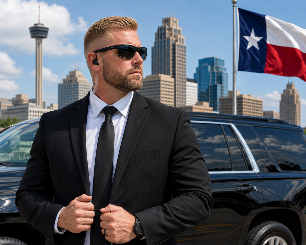 White Policeman Looks Off-camera in Front of His Squad Car